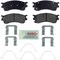 Bosch Blue Disc Brak Disc Brake Pads, Be893H BE893H - alternate 1
